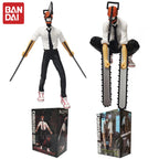 Anime Chainsaw Man Figur 2er Set Denji Actionfigur 14-17cm Auto Dekoration Puppe PVC Modell Sammlerstücke Kindergeschenke