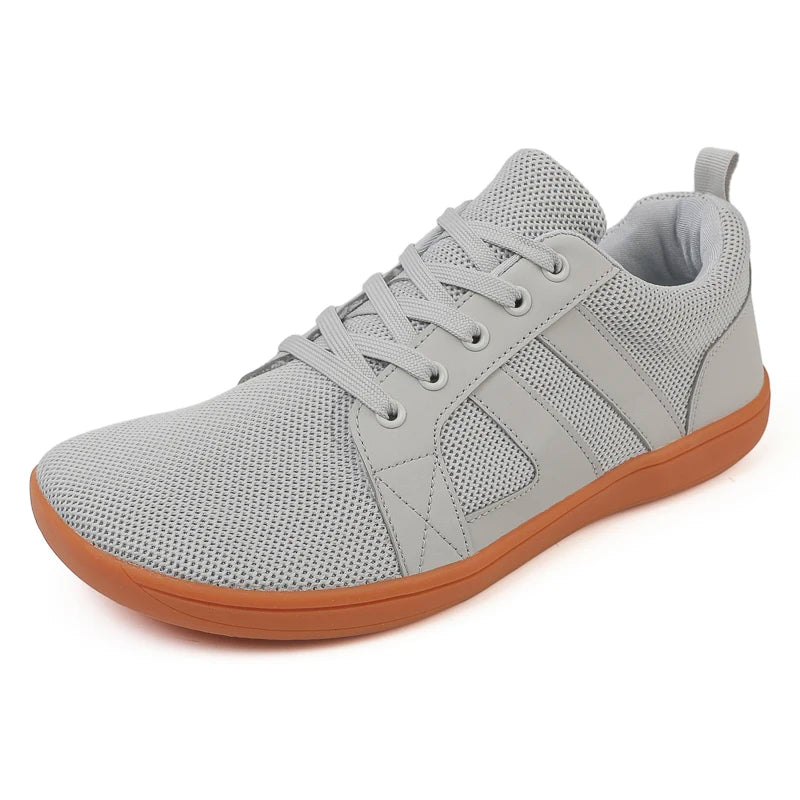 FANCYLEE Klassische Damen GAT Barfuß-Sneaker Retro Wildleder Minimalistische Walkingschuhe Weite Passform Zero Drop Freizeitschuhe Größe 36-41