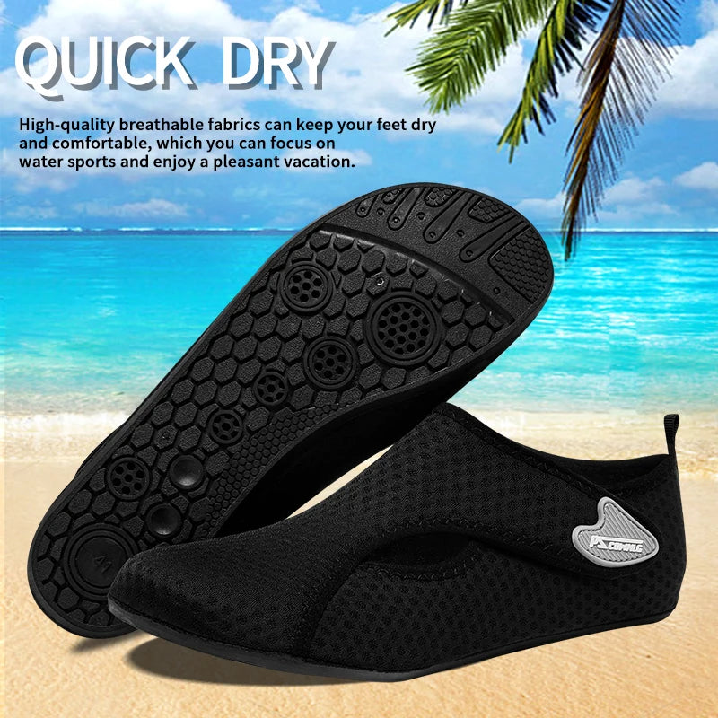 Damen Strand Badeschuhe Beach Sneaker Socken Herren Barfuß Yoga Schuhe Schnelltrocknende Surf-Badeschuhe Barfuß Wassersocken