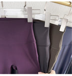Damen High-Waist Schlag-Yogahosen Bequeme Pilates-Laufleggings Stylische Fitness-Sporthosen