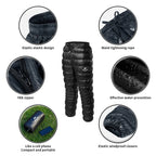 Naturehike Gänsedaunen- & Entendaunenhosen für Damen und Herren, Winterwanderhosen, Outdoor-Skihosen, Camping-Trekkinghosen, verdickte, wasserdichte Hose