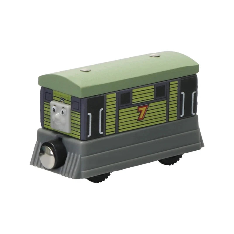 Thomas und seine Freunde Holzzüge Thomas Edward Percy Gordon Henry Molly Modellspielzeug Magnetische Schienenzüge für Jungen Kinder Geschenke