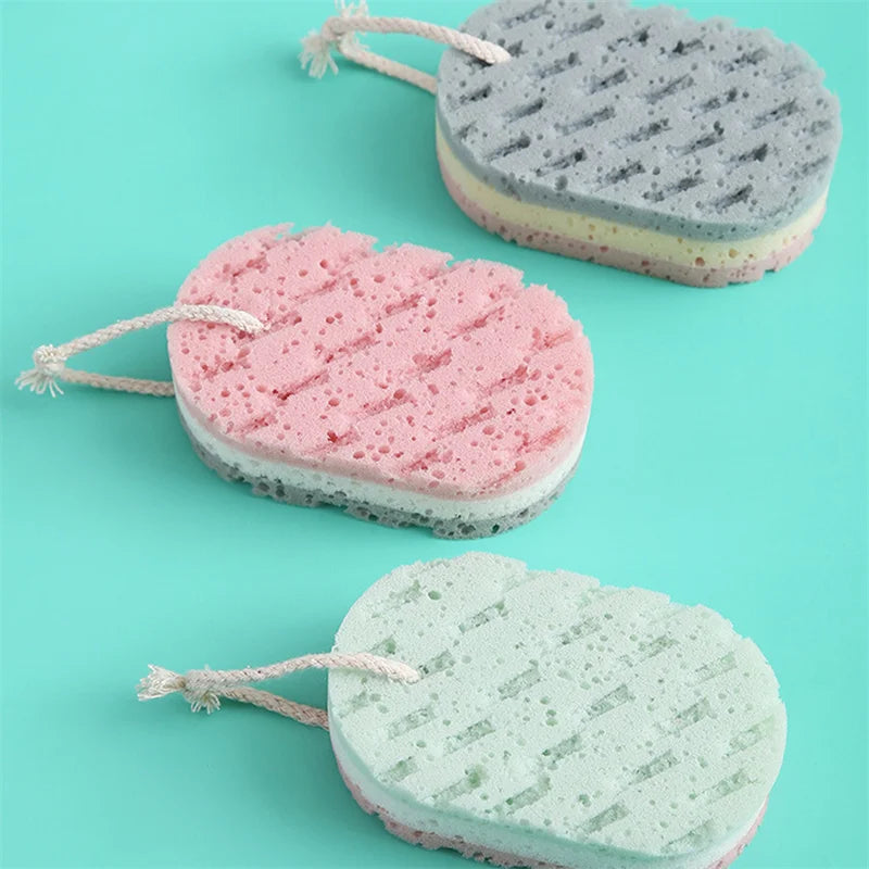 1-5PCS Weicher Duschschwammball Sanftes Peeling Massage Reinigungsbürste für die tägliche Körperpflege und zum Baden