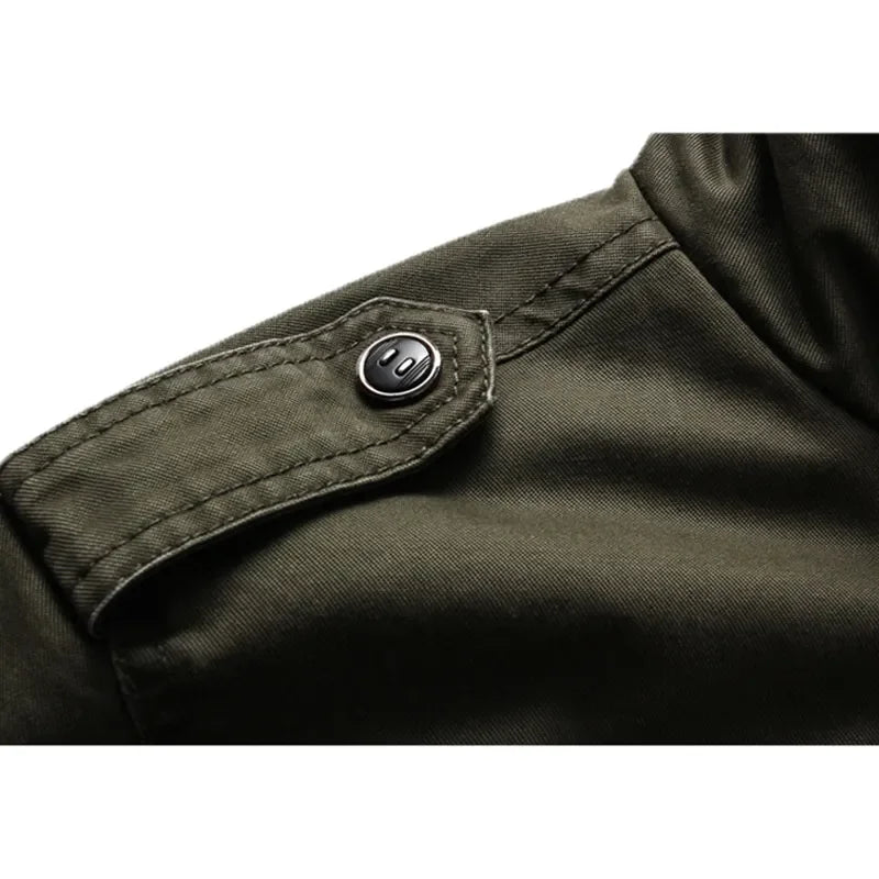 2024 neue Frühling Herbst Herren Bomberjacke Lässige Taktische Mäntel für Herren Baseball Schlanke Outdoor Windbreaker Werkzeugjacken