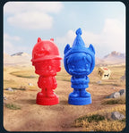 POP MART POLAR Monster Village Serie Blind Box – Süße Anime-Figuren, Ornamente, Überraschungsgeschenkpuppe – Originalspielzeug für Sammler