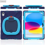 Für iPad 7., 8., 9., 10.2, 10. Generation Air 2 3 4 5 10.9 Mini 6 9.7 Pro 11 12.9 2022 Hülle Rotation Griffständer Kinder Stoßfeste Abdeckung
