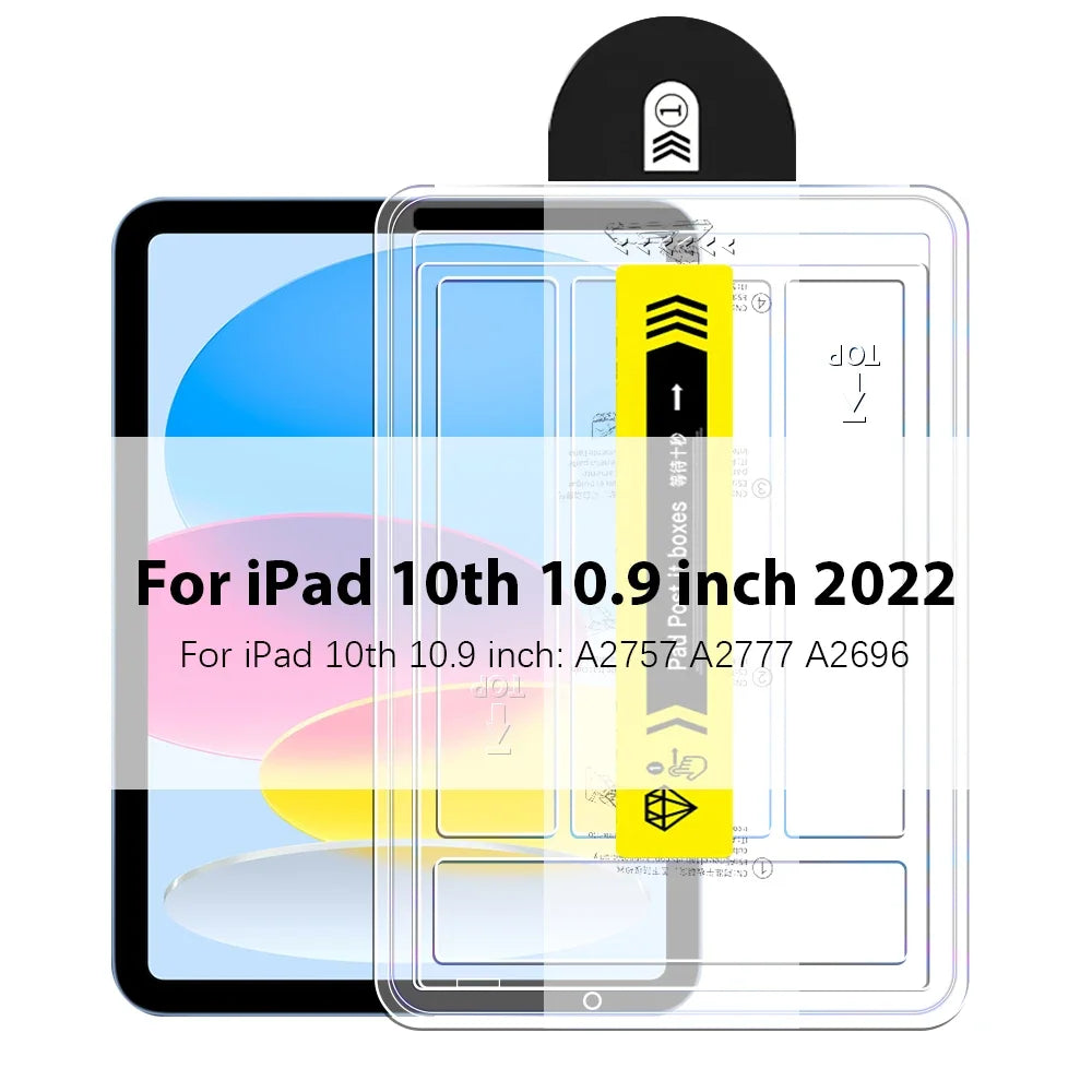 Displayschutzfolie Gehärtetes Glas Für iPad Pro 13 11 M5 M4 12.9 A16 10 9 10. 9. Generation Air 5 4 3 M3 M2 Mini 7 6 Zubehör