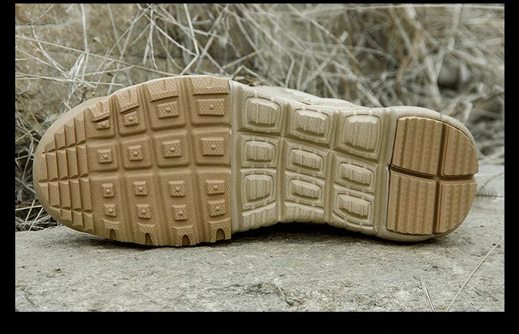 35-47 Size Men Women Ultrallight Outdoor Climbing Shoes Tactical Training  Boots Summer Breathable Mesh Hiking Desert Boot
