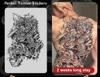 Magic Juice Tinte Wasserdichte Tattoo Aufkleber Große Größe Kräutersaft Temporäre Tattoos Männer Body Art Drache Tiger