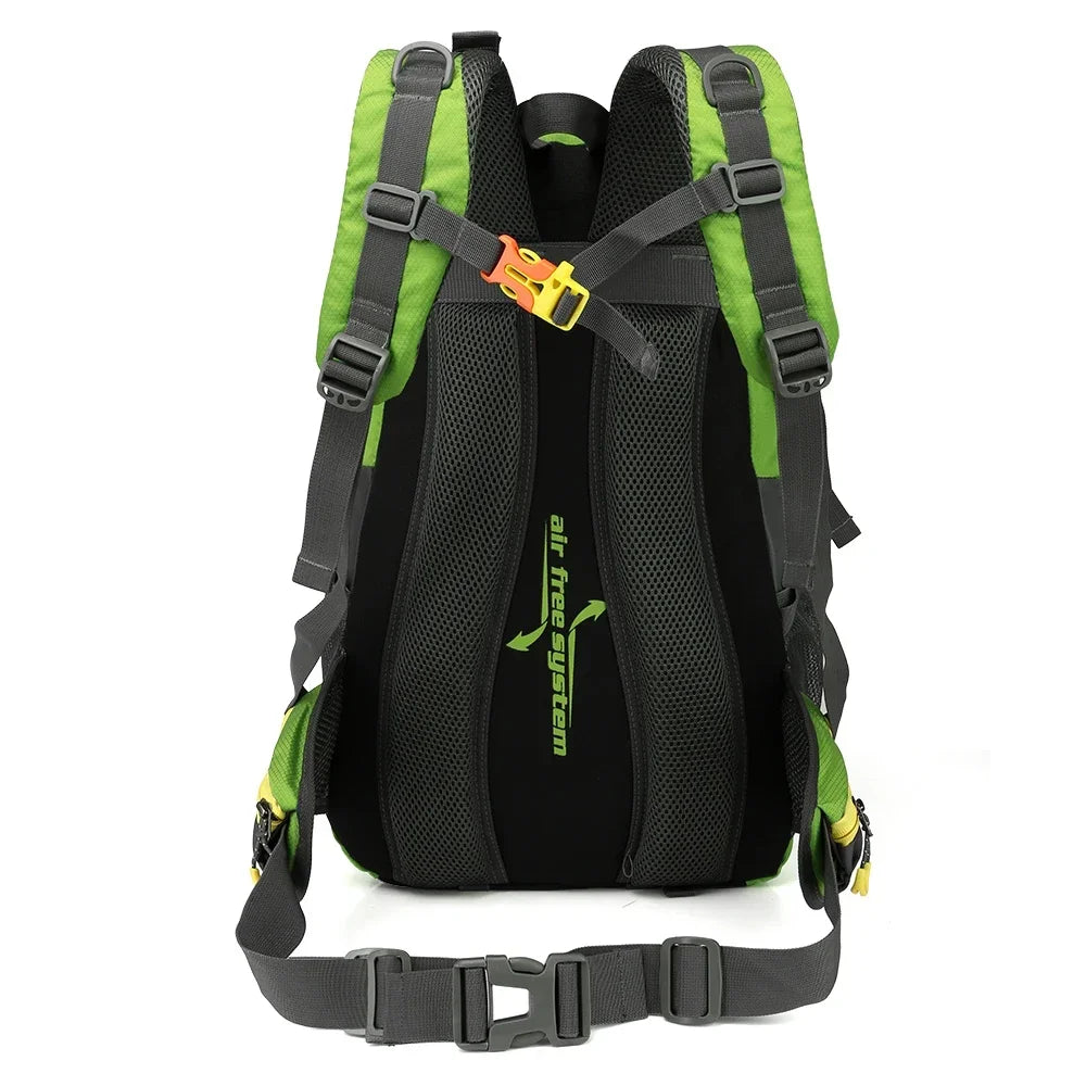 40L Wasserabweisender Reise-Rucksack Camping Wander Laptop Daypack Trekking Klettern Rucksäcke für Herren Damen Wanderausrüstung