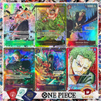 One Piece Roronoa Zoro Serien-Set Championship Treasure Cup Promo Anime Sammlerstücke DIY Replik-Karten Texturkarte