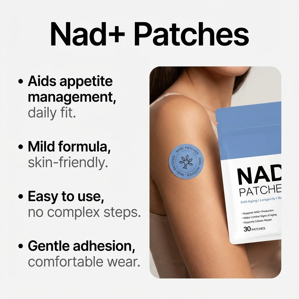 Energy Enhance Patch Steigert Fokus Vitalität Immununterstützung Gewichtsmanagement Leichtes Design Verjüngungspflaster