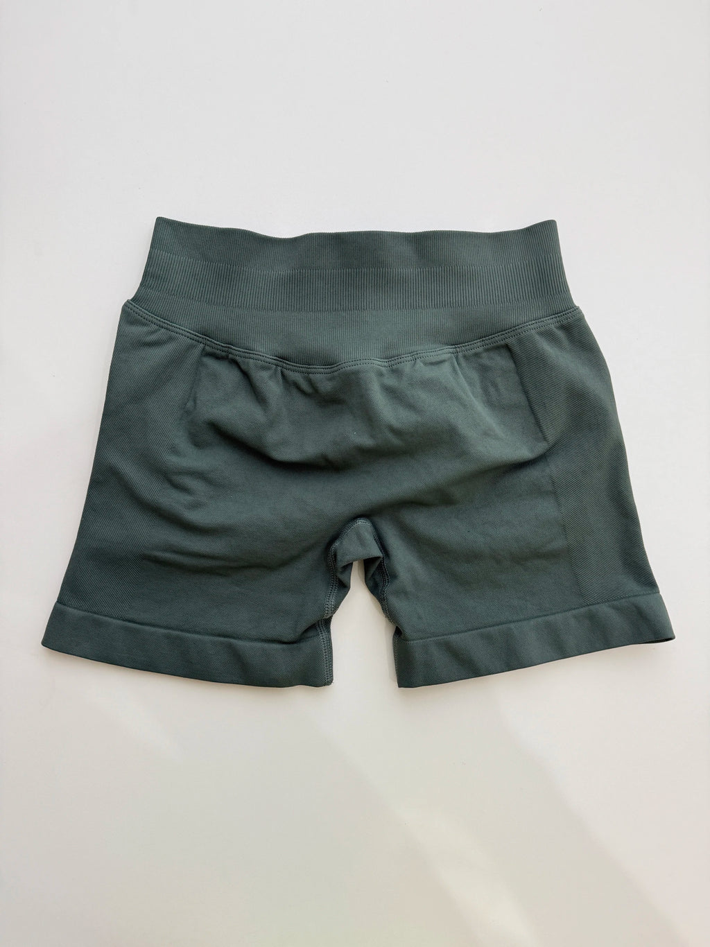 Impact Shorts 4.5" Nahtlos, hochelastisch, niedrig gerippter Bund, dezenter Po-Kontur-Shorts, Fitness Workout Yoga Gym Shorts