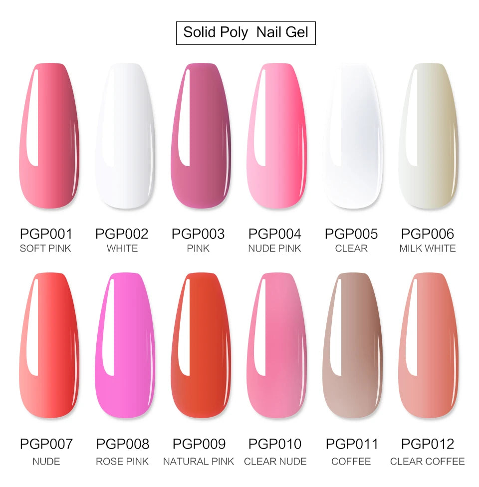 Limegirl Nagelset Nagelgel-Werkzeugset 54W Nagellampe 18/12/7 Farben UV-Gel-Nagellack-Set Enthält Nagelfräser Nagelset