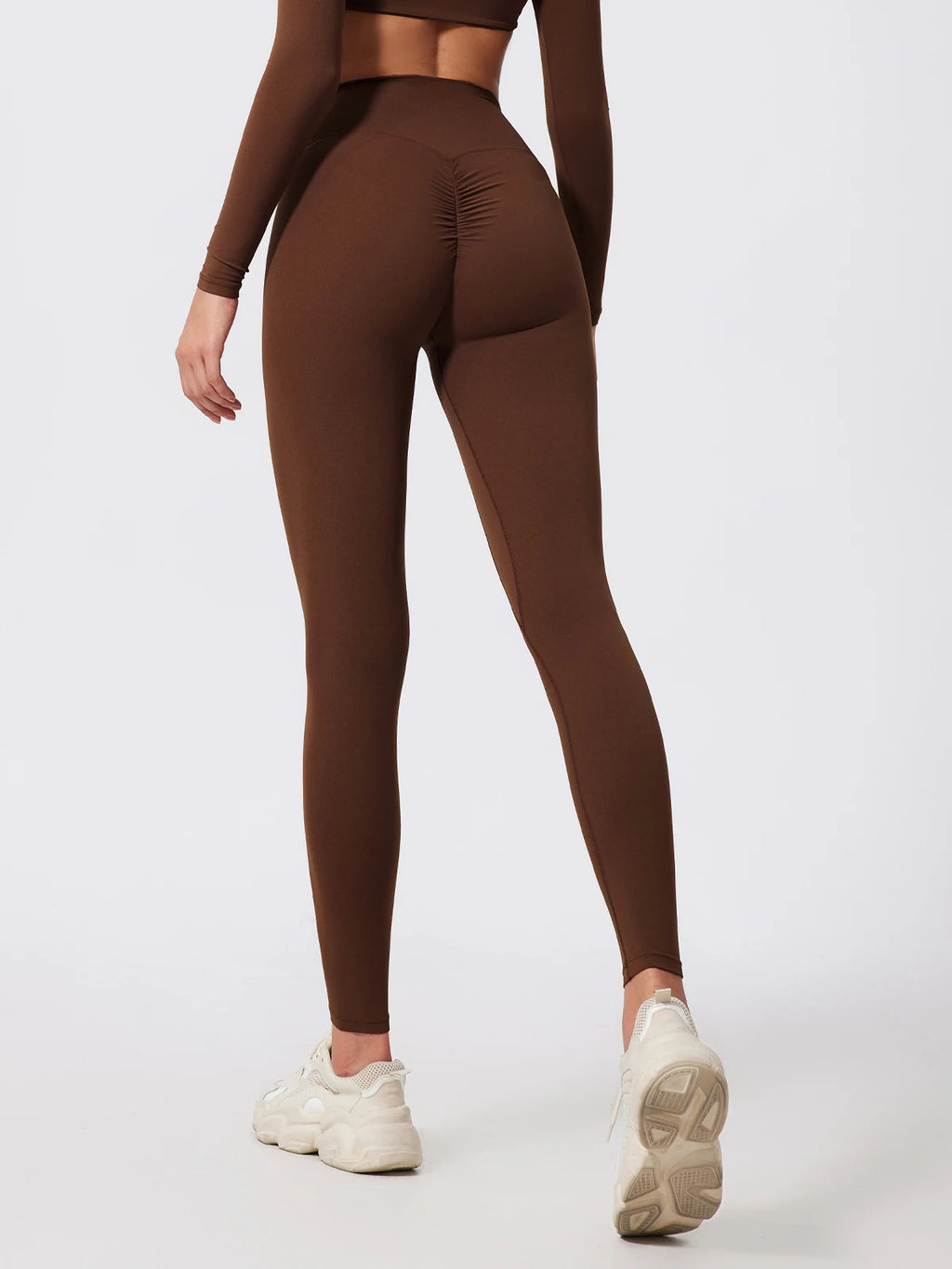 Neue Sommer High Waist Sport Leggings Damen Stretch Gymnastikhose Damen Lauf-Workout-Leggings Weibliche weiche Strumpfhose Push Up Yoga Hose