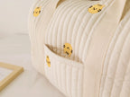 Wickeltasche Bär Umstandspaket Baby Windeltasche Kinderwagen Windel-Organizer Tragbare Einkaufstaschen Reise-Wickeltasche Messenger Bag
