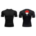 Grafische Kompressionsshirts für Herren, athletisch, schnell trocknend, Rash Guard, dehnbar, Baselayer, Unterhemden, Fitnessstudio, Workout, Lauf-T-Shirt-Oberteile