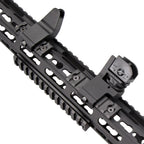 Jagd Taktische Picatinny Schiene 3-13 Slots 20mm Aluminium Schienenadapter Halterung für Keymod / M-LOK System Handschutz Zielfernrohr Montagebasis