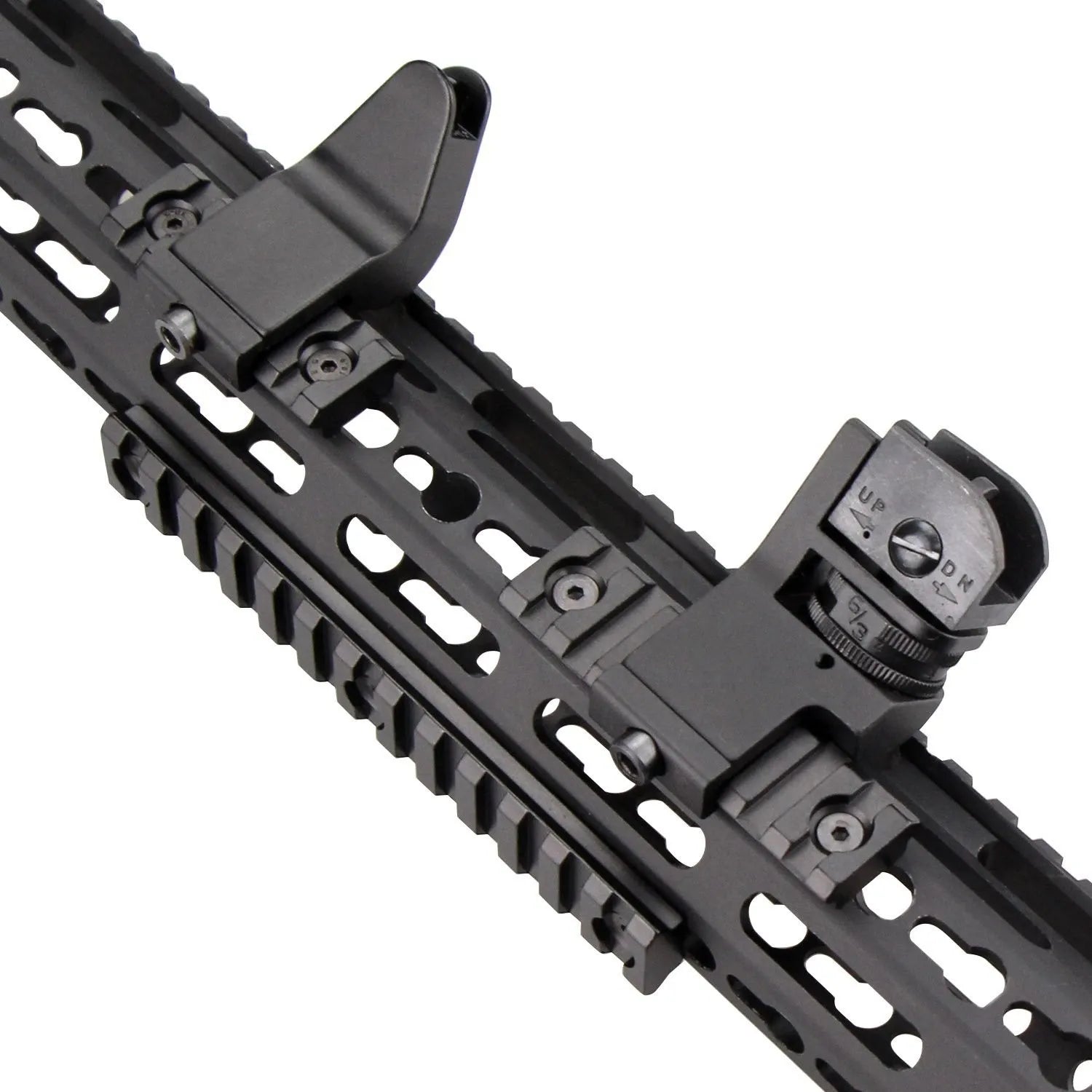 Jagd Taktische Picatinny Schiene 3-13 Slots 20mm Aluminium Schienenadapter Halterung für Keymod / M-LOK System Handschutz Zielfernrohr Montagebasis