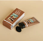 Bronze Bein- und Körper-Make-up-Foundation mit Puderquaste 100ml Wasserfest Lang anhaltend Gleichmäßiger Hautton Körperbräunungscreme 3 Farben