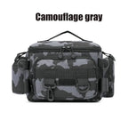 Herren-Taschen, Angelrucksack, Werkzeugrucksack, Umhängetasche, Warenrucksäcke, Meerzubehör, Outdoor-Rucksack, Camouflage-Unterhaltungssport