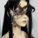 Anime Heaven Officials Blessing Tian Guan Ci Fu Hua Cheng Cosplay Schlafbrille Augenklappe Schmetterlings-Augenmaske Schmuck Accessoire Requisite
