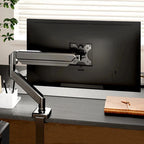 Single Monitor Mount Stand Up to 32 Inch 19.8lbs Universal VESA Desk Bracket Height Adjustable Computer Screen Holder