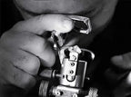 Personalisierte Paarringe als Geschenk mit Karte für Frauen und Männer, PVD-vergoldete Namensringe, Liebesschmuck, Eheringe, individuelle Namensringe, Hochzeitsgeschenke
