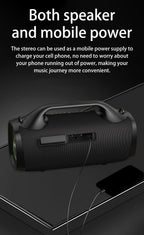 ZEALOT S79 Bluetooth-Lautsprecher 100W Tragbarer Subwoofer HiFi Dual Pairing Schnellladung 24000mAh Akku