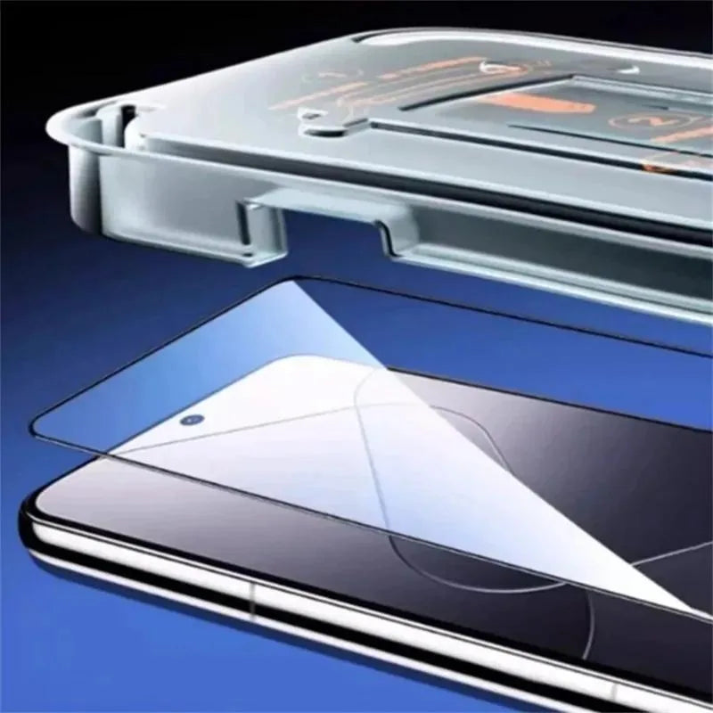 3 Stücke Vollständige Abdeckung 8K HD Panzerglas Displayschutzfolie Staubfreie Installation für Xiaomi 15 14 Pro Ultra 13 12 11T Pro Lite Glas