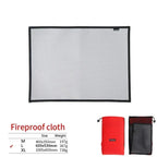 Neue Outdoor-Camping feuerfeste Matte Picknick Barbecue Isolationsmatte flammhemmend Hochtemperatur-Feuerdecke Fiberglasmatte