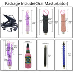 ROUGH BEAST Sexmaschine für Frauen und Männer mit Dildoaufsatz, automatische Masturbationsmaschine, 3XLR-Anschluss, Sexspielzeugprodukte