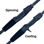 PHISHGER Spinnrute Baitcasting Reiserute Kohlenstoff Miniware Für Angelruten Wurfgewicht 5-30g M Fast Ultraleicht Köder Forellenrute