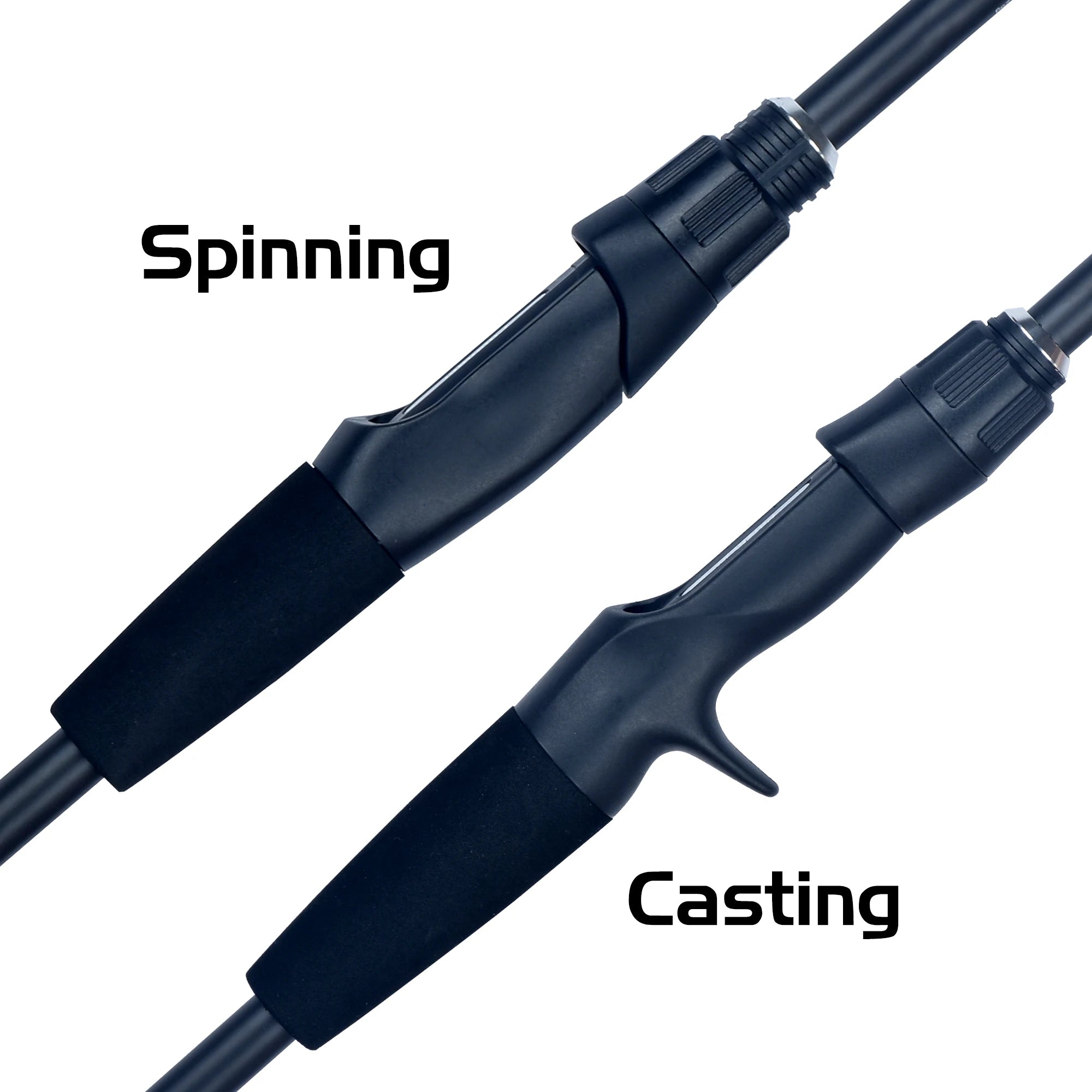 PHISHGER Spinnrute Baitcasting Reiserute Kohlenstoff Miniware Für Angelruten Wurfgewicht 5-30g M Fast Ultraleicht Köder Forellenrute