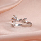 Personalisierter Doppel-Vorname-Ring für Damen und Herren, personalisiertes Paar-Familien-Geschenk, goldfarbener Edelstahl-Metallschmuck