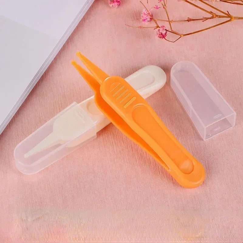 Pinzetten Reinigungszange Baby Plastikpinzette Nasenreiniger Werkzeug Kleinkind Nasenhöhlenpflege Babyartikel Kindersicherheit Zweitbild