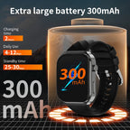 LIGE 2026 Neue KI-Gesundheitsdiagnose Smartwatch Blutfett Harnsäure Bluetooth-Anruf Blutdruck Gesundheits-Smartwatch Herren Damen