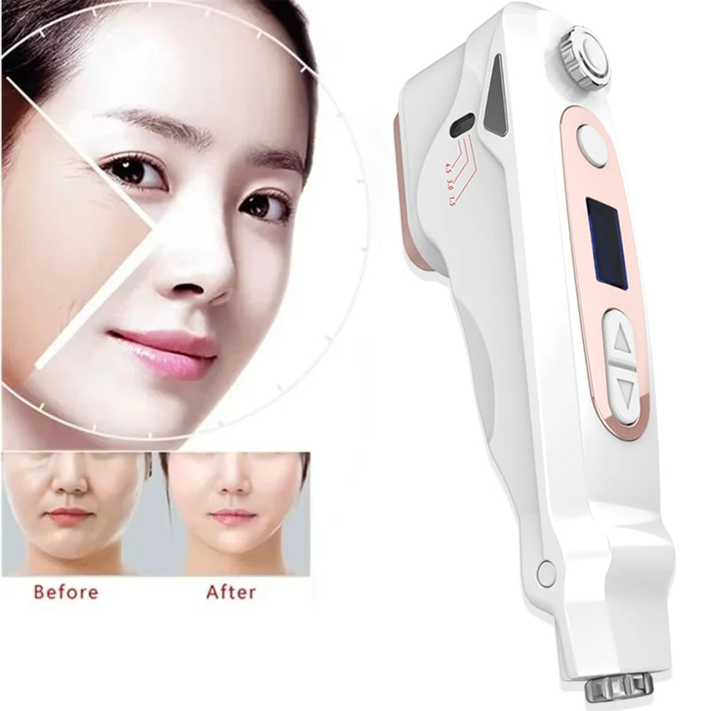 Professioneller Mini HIFU Gesichtsverjüngung Anti-Aging Falten Schönheitsgerät Ultraschall Hautpflege SPA Salon Heimgebrauch für Frauen