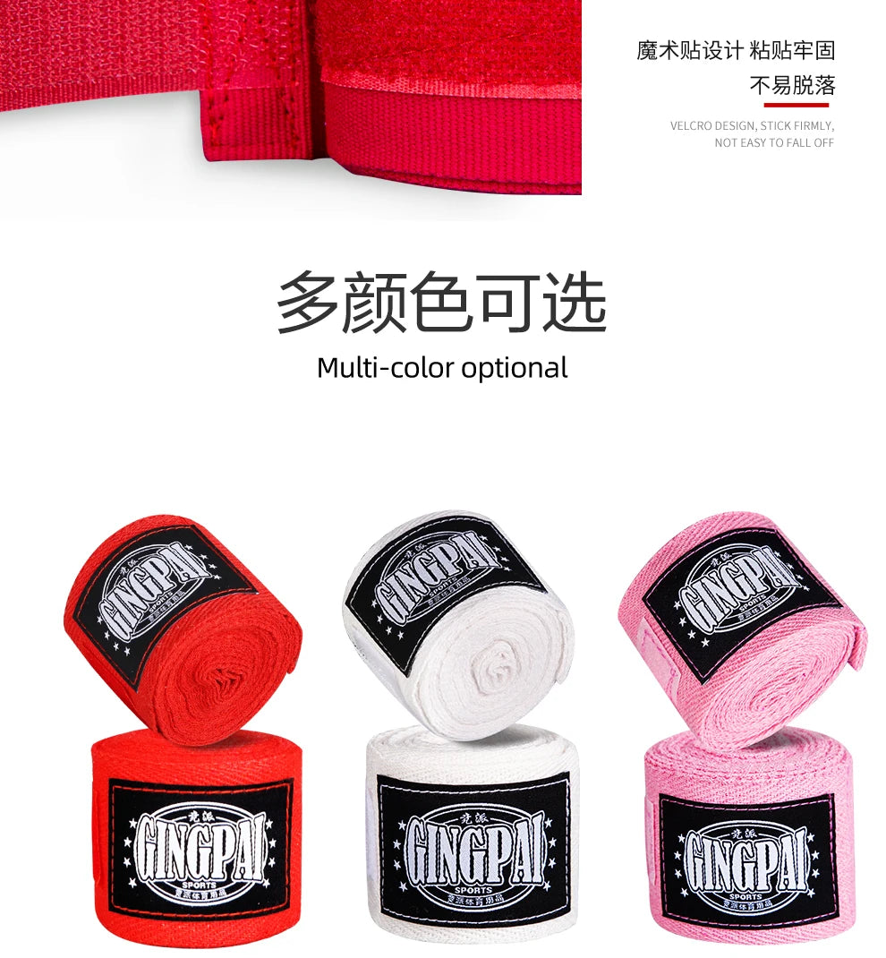 3/5M Boxbandagen Baumwolle Elastische Handschützer Handgelenkbandage Handband Verband Fitness Sanda Muay Thai Karate Sport Faustbandage