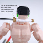 9L3D Gedruckte Anime One Piece Naruto Demon Slayer Dummy13 Lucky T13 Bewegliche Shapeshift Actionfiguren Mannequin Spielzeug Sammlerstücke