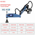 M3-M36 220V CNC Universal-Servogewindeschneidmaschine Elektrisches Gewindebohrwerkzeug Stahl Aluminium Kraftbohren