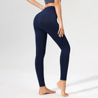 Pfirsich Lift Hüfte Hohe Taille Yogahose Damen Stretch Eng Trainingshose Laufen Sexy Fitnesshose