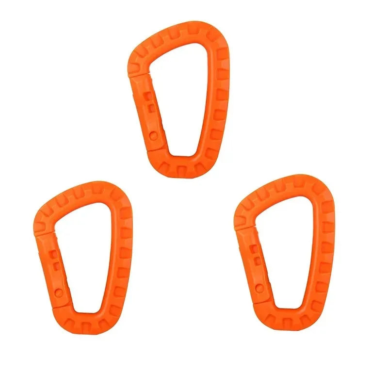 1/2/3/4/6pcs Taktischer Karabiner Karabinerhaken Karabiner Clip Kunststoff Kadett Wandern Camping