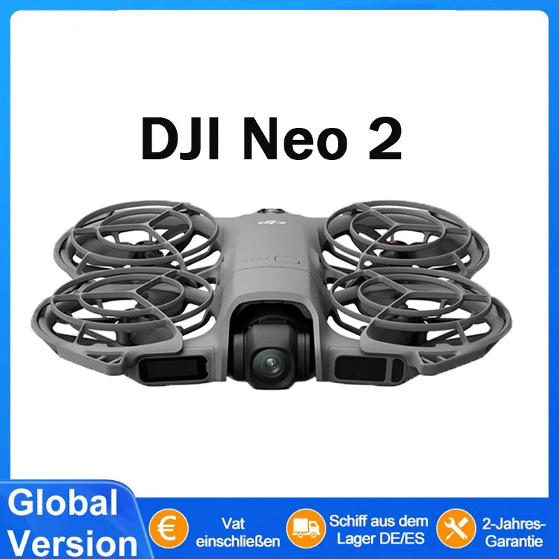 Globale Version DJI Neo 2 Kameradrohnen 4K Hochwertige Bildgebung 1/2-Zoll CMOS-Sensor 4K/60fps Video Und 4K/100fps Zeitlupe Einfach für Anfänger Hauptbild
