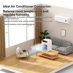 Kabelloser Klimaanlagen-Mini-Ventilator, tragbarer Luftkühler, 500 ml Eiswassersprühbefeuchter für den Heimgebrauch, Klimaanlagen-Nebelventilator, USB