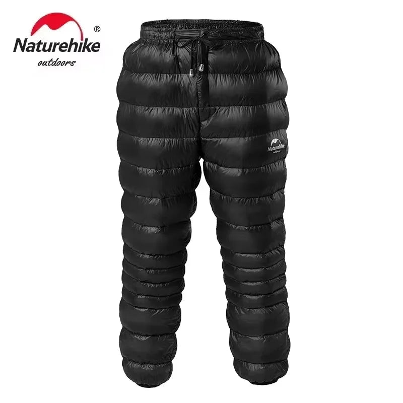 Naturehike Gänsedaunen- & Entendaunenhosen für Damen und Herren, Winterwanderhosen, Outdoor-Skihosen, Camping-Trekkinghosen, verdickte, wasserdichte Hose