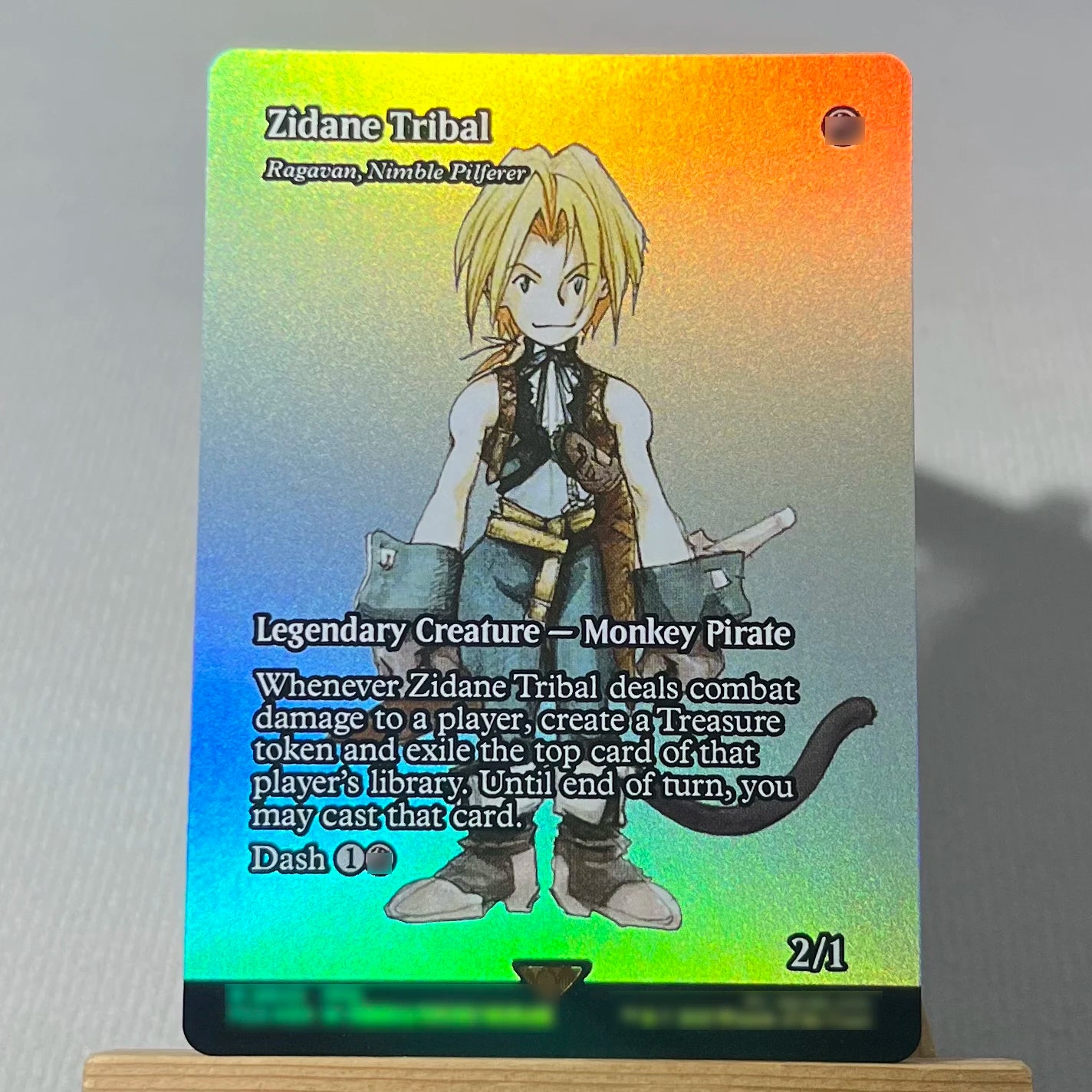 FCA FIN FIC PIP LTR FOIL4-002 magische Karten Antiker Kupferdrache Tcg Proxy Reisender Chocobo Celes, Runenritter Gathering