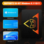 1TB tragbare Gaming-SSD 3 Systeme in 1 Spielekonsole 80+ Emulatoren für PS5/PS4/XBOX/XBOX One/PS3/SWITCH mit 16191 3D- & Retro-Spielen