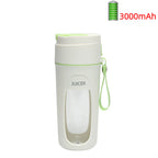 Tragbarer Entsafter Mini Elektrischer Mixer Multifunktions-Entsaftermaschine Obstmixer Extraktoren Smoothie-Mixer 8 Klingen 3000mAh