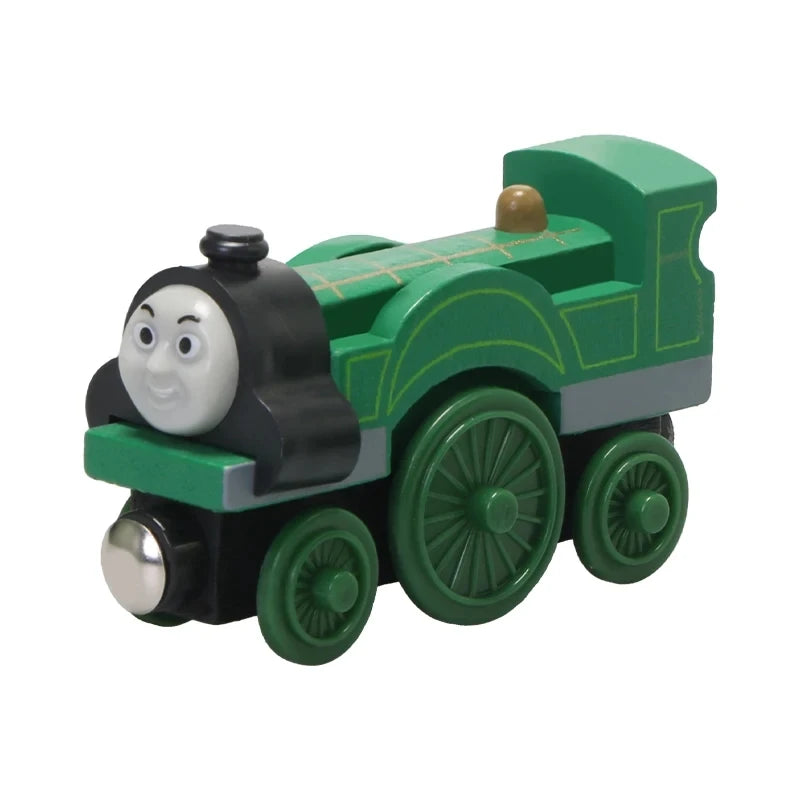 Thomas und seine Freunde Holzzüge Thomas Edward Percy Gordon Henry Molly Modellspielzeug Magnetische Schienenzüge für Jungen Kinder Geschenke